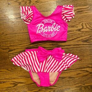 Two piece dance outfit.